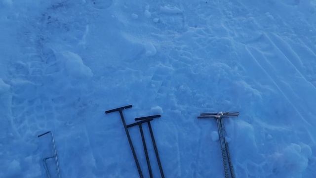 Путь от колышка до реального крепления зимней палатки