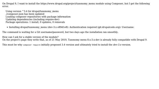 Drupal: Authentication required (git.drupalcode.org) смотреть онлайн