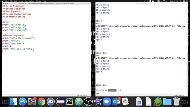 Python Print Function