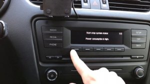 Skoda Octavia   O3   E5   On Board , Car Setup &  Swing radio options  | 2013 | #24