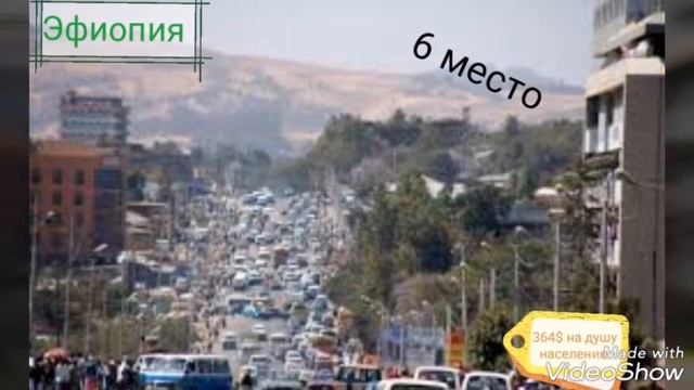Топ 10 самых бедных стран мира