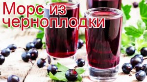 Как приготовить Черноплодную рябину быстрозамороженную пошаговый рецепт - Морс из черноплодки