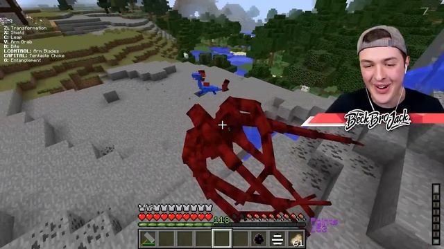 Upgrading VENOM to GOD VENOM in MINECRAFT! смотреть онлайн