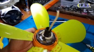 Ремонт - не крутится вентилятор ромашка