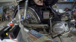 YAMAHA Town Mate resurrection - How to prepare and install battery - first start?