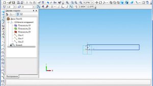 Построение диска в Российской САПР Компас 3D