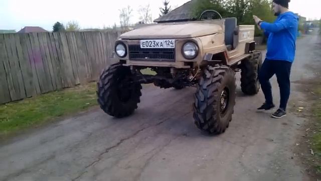 ЛуАЗ на БЕЛ 160 первые шаги смотреть онлайн