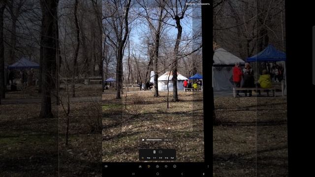 Как изменить пропорции видео в Samsung
