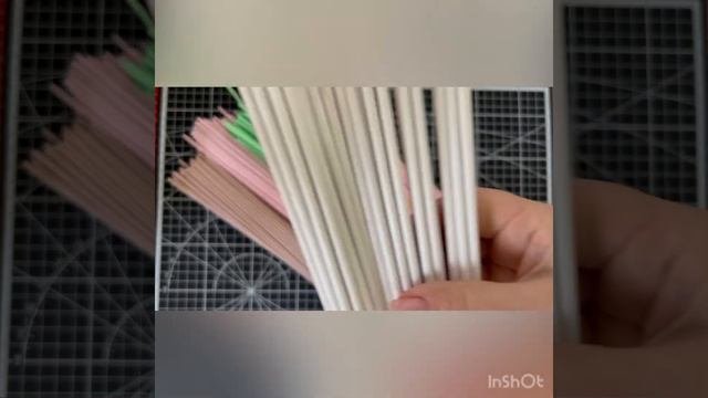 О размерах бумажных трубочек