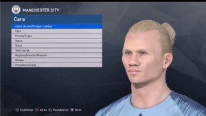 Como crear al nuevo E. HAALAND en PES 17