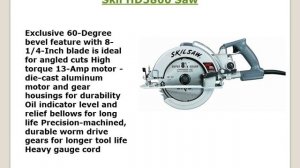 Skil HD5860 circular saw reviews