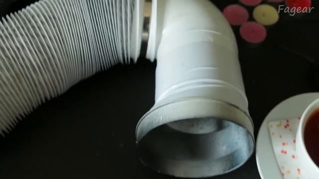 DIY вытяжка, новый вентилятор
