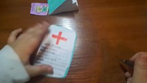 Милку приняли в школу. теперь у Милки есть паспорт♥️😯