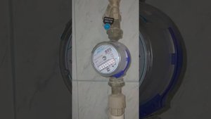 Снять показания счётчика холодной воды