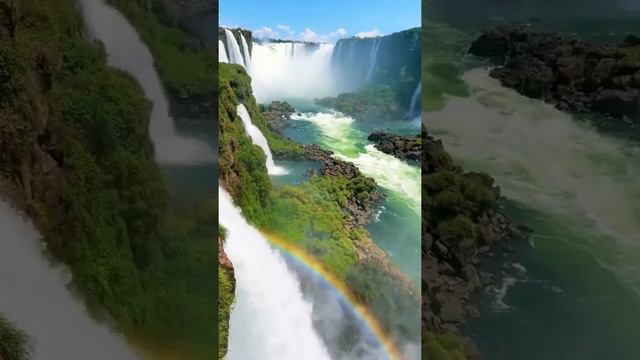 IGNAZU FALLS IN ARGENTINA BRAZIL😚, THE HEAVEN!