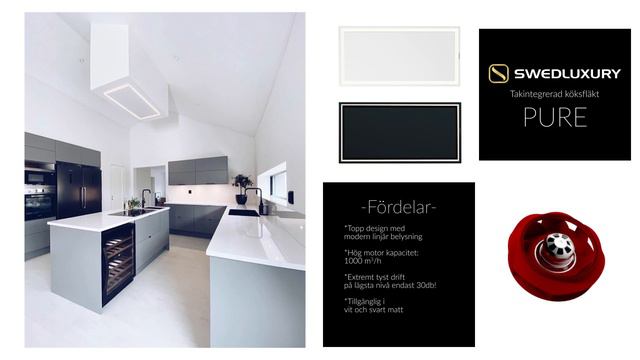 Trendiga köksfläktar år 2021-Swedluxury Köksfläkt Manufaktur смотреть онлайн