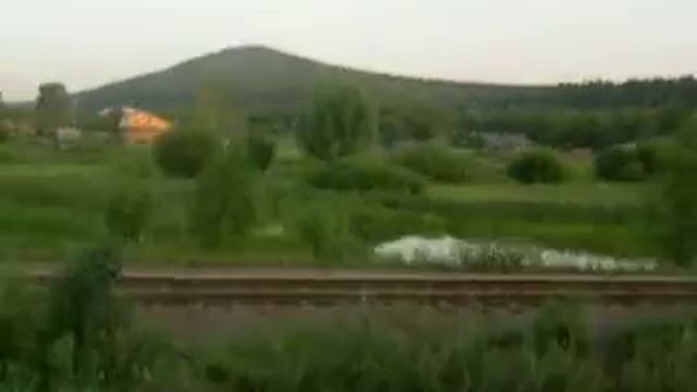 Вид из окна вагона смотреть онлайн