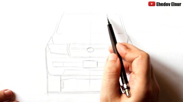 Как нарисовать Тойоту Ленд Крузер смотреть онлайн