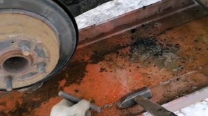 замена сайлентблоков задней балки киа рио 3, солярис без снятия балки за 2 часа