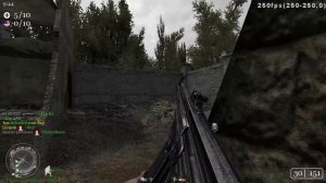 Call of Duty 2 - Multiplayer gameplay 2024 - CTF on Sainte Mere Eglise (No commentary) 4K 60FPS