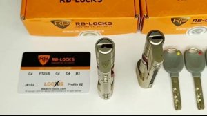 RB-LOCKS SKG цилиндровые механизмы из Израиля