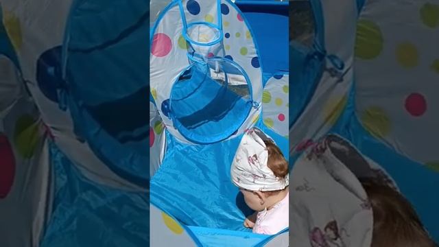 Игровой комплекс, для детей с WILDBERRIES ( палатка ,туннель, бассейн) смотреть онлайн