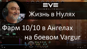 Фарм 10/10 в Ангелах на боевом Vargur-е. EVE Online.