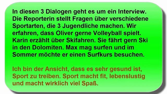 УРОК 10. SPORT - WELCHE SPORTART MACHEN SIE?⛷??♀️?️♀️ #уроки_немецкого #немецкий_язык #немецкий смотреть онлайн