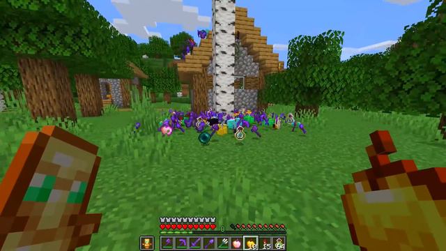 Minecraft, But Trees Drop OP Items... смотреть онлайн