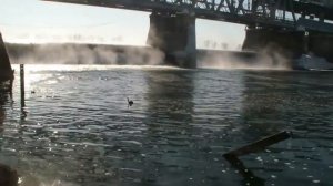 Рыбалка на р. Кондома в феврале 2017