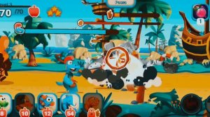 ?DINO BASH ALL KINDS OF GIANTS Travel Thru Time; Dinosaur Jurassic Battle Gameplay