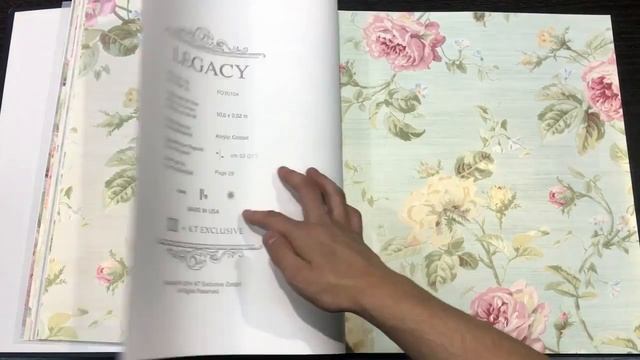 Обои Legacy Florencia Обзор каталога смотреть онлайн