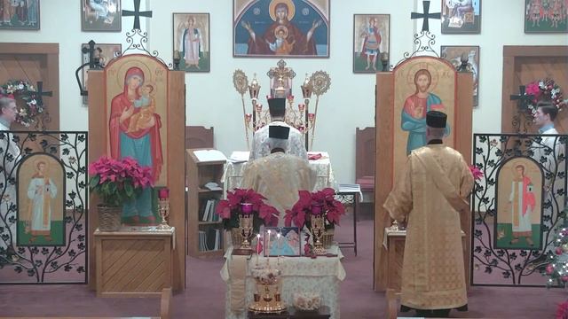 Theophany: Vespers + Liturgy of St Basil смотреть онлайн