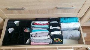 Марафон расхламления. Шаг 4.  Носки, колготки. Как получилось организовать хранение в комоде