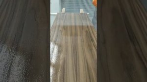 Покраска шпона,Американский Орех и Акриловый лак.