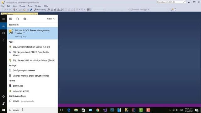 Cannot Connect To Local Sql Server 2017