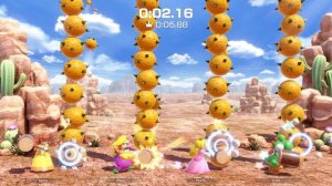 Mario Party Superstars #10 Woody Woods Daisy vs Wario vs Yoshi vs Peach