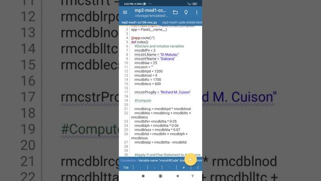 MACHINE PROBLEM 2.1 – HOSPITAL: CONTROL STATEMENTS Python смотреть онлайн