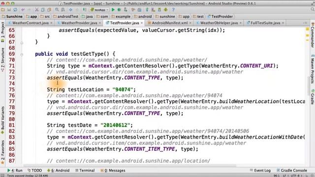 Coding ContentProvider: getType() - Developing Android Apps смотреть онлайн