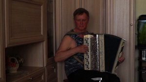 Виктор Гречкин (баян) - старинный вальс ''Разбитая жизнь''