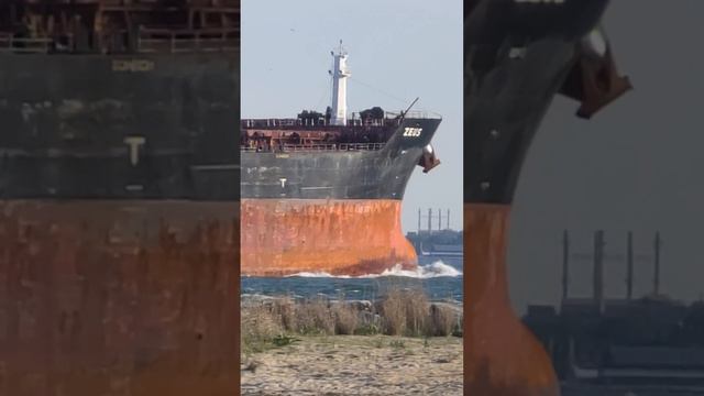 Chesapeake Bay VA #bulkcarrier #maritime #cargoship #shipspotting #instaship #merchantnavy