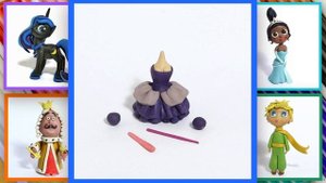 Как слепить все что угодно. Блиц-уроки лепки из пластилина. Принцесса, пони за 5 минут.