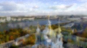 Смольный, Санкт-Петербург, октябрь 2022, съемка с квадрокоптера