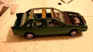 Пластилиновые машинки Volvo