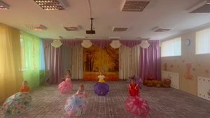 Танец с зонтиками для средней группы
