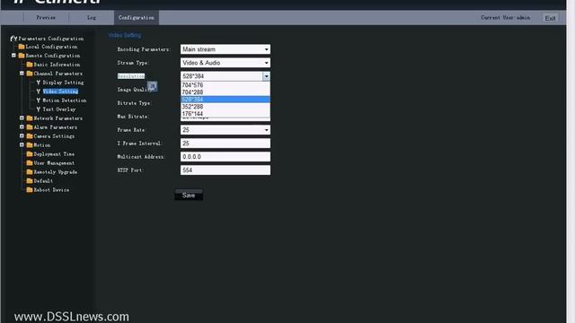 SpeedDome IP-видеокамера HikVision DS-2DF1-514 смотреть онлайн