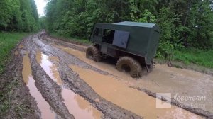 На рыбалку на озеро, на ВЕЗДЕХОДЕ по грязи. ЧАСТЬ 2.