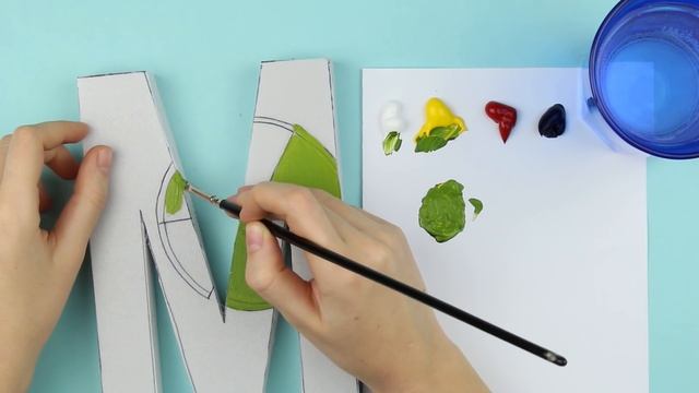 Объемные буквы из пенопласта с персонажами Мстителей своими руками смотреть онлайн