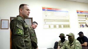 Еще одна группа контрактников отправилась готовиться к командировке в зону проведения СВО.