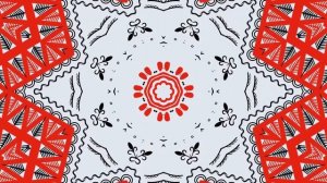 Русский народный орнамент. Мезенская роспись. Бесплатный футаж. Зацикленное видео. 13